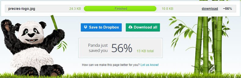 Afbeeldingen comprimeren TinyPNG