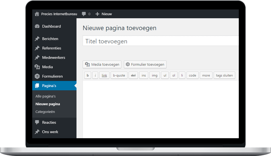 WordPress specialist